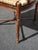 Pair of Vintage Rustic French Country Rush Seat Wheat Sheaf Arm Chairs ~ Lite 2 For Sale - Image 10 of 17