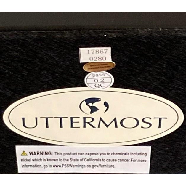 Uttermost Contemporary Lotus Sculpture 26” X 18” Statement Piece Modern Décor (Model #17867) For Sale - Image 17 of 18