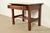Lifetime Furniture Antique Mission Oak Arts & Crafts Desk or Library Table, Circa 1910 For Sale In South Bend - Image 6 of 17