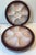 Mid 20th Century Vintage French Purple and Cream Oyster Plate For Sale - Image 5 of 6