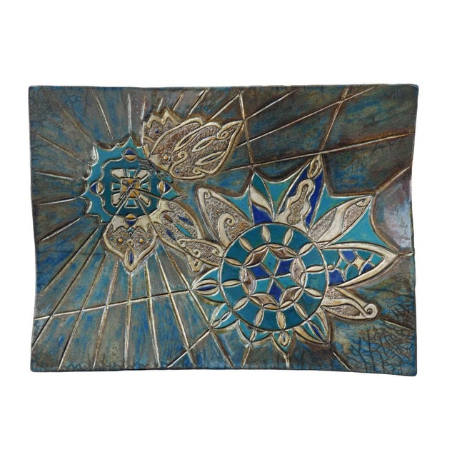Winged Spirit Sculptural Centerpiece with Butterflies in Raku from Stefania Zoppellaro, 2025 For Sale - Image 11 of 11