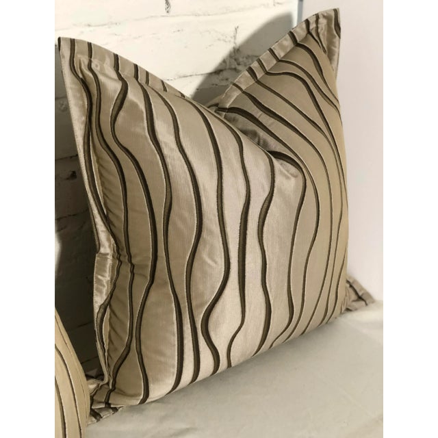 2010s 20" Square Jim Thompson Pillows - a Pair For Sale - Image 5 of 13