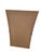 Brown Vintage Danish Modern Century Furniture Wall Mirror Rectangular Dresser Chest For Sale - Image 8 of 8