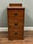 Mission Mission Solid Oak 3 Drawer File Cabinet For Sale - Image 3 of 8
