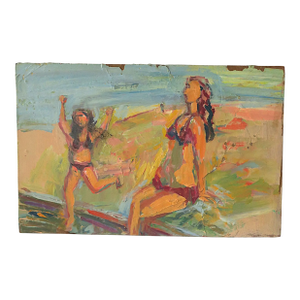 Beach Bikini Summer Artwork Painting