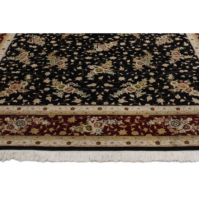 Vintage Chinese Rug, 08’00 X 09’11 For Sale - Image 4 of 6