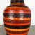 Large Multi-Color Pottery Fat Lava Multi-Color Floor Vase from Scheurich For Sale - Image 4 of 14