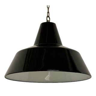 Vintage Industrial Pendant Lamp from Louis Poulsen, Denmark, 1940s For Sale
