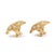 Buccellati Vintage Buccellati Etoilee 18k Yellow & White Gold Diamond Rope Clip on Earrings, A Pair For Sale - Image 4 of 8