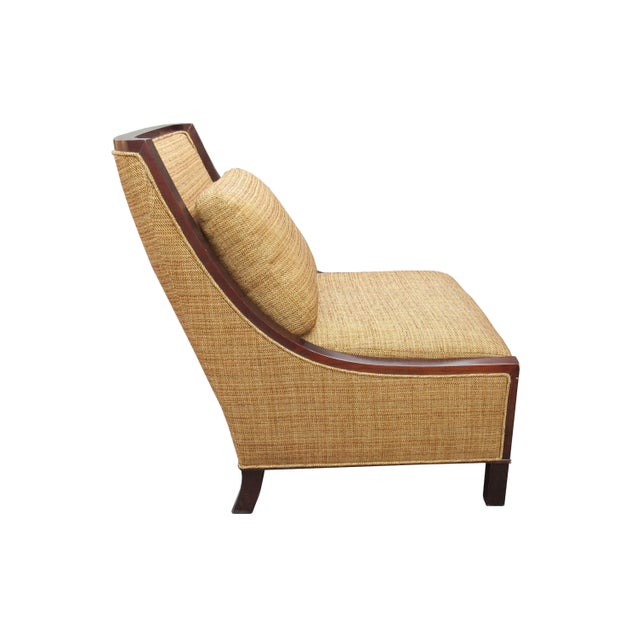 Barbara Barry Barbara Barry for Baker Slipper / Lounge Chair - 2004 For Sale - Image 4 of 12