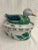 Chinoiserie Vintage Hand Painted Chinoiserie Duck Tureen or Covered Dish For Sale - Image 3 of 12