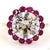 This estate ring from our contemporary estate collection centers on a 5.28-carat diamond in an old European cut, an early...