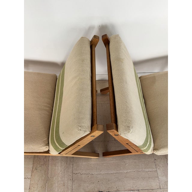 Scandinavian Model GE-370 Armchairs by Hans J. Wegner for Getama, Denmark, 1960s, Set of 2 For Sale - Image 9 of 16