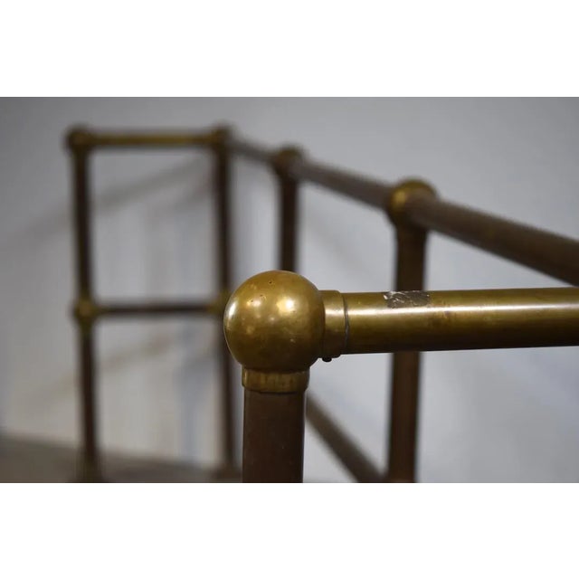 Vintage Brass Theater Guardrail, 1920s For Sale - Image 9 of 13