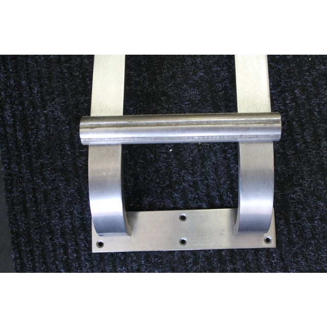 Steel Door Handles - a Pair For Sale - Image 4 of 7