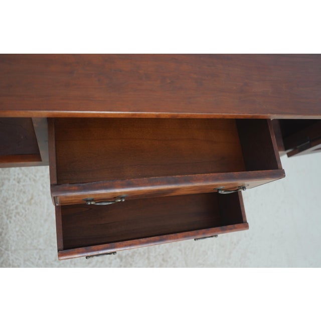 1960s Historical Virginia Cherry Sideboard Buffet For Sale - Image 5 of 18