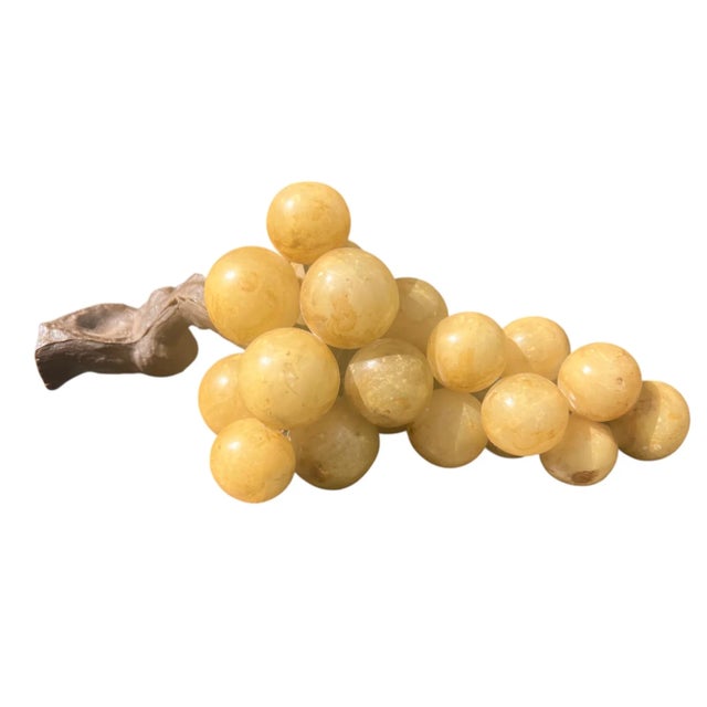 Mid-Century Italian Alabaster Grape Cluster For Sale In Los Angeles - Image 6 of 10