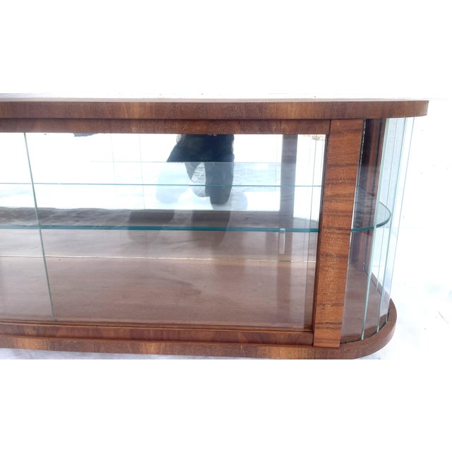 Mid-20th Century Display Case with Sliding Glass Panes, 1962 For Sale - Image 12 of 14