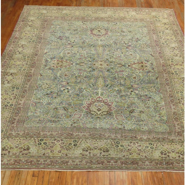 Early 20th Century Persian Meshed Rug - 10'6" x 13'2" For Sale In New York - Image 6 of 15