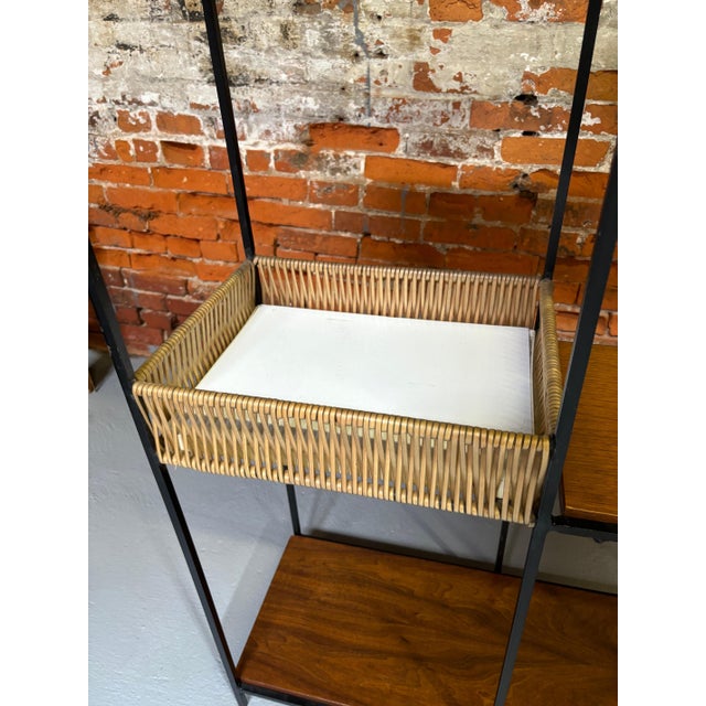 1960s Arthur Umanoff Bar Shelf For Sale - Image 5 of 9