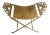 Antique Bach Style Griffin Motif Gold Bench For Sale