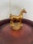 The Vintage Loyal Papeete Firetruck Brown Leather Brass Horse Handle Bar Ice Bucket is a unique and stylish addition to...
