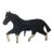 Late 19th Century Sheet Iron Running Horse Weathervane For Sale