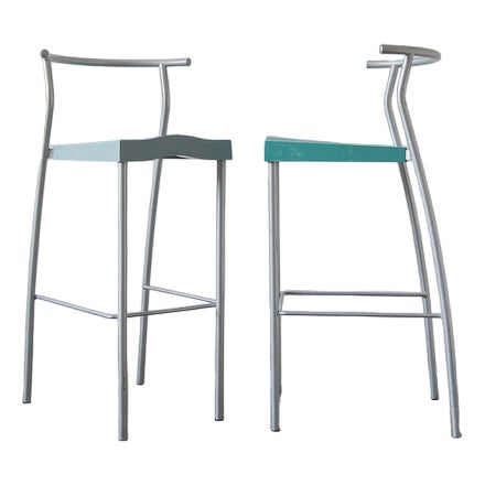 Set of Hi-Glob Bar Stools from Kartell, 1990s For Sale