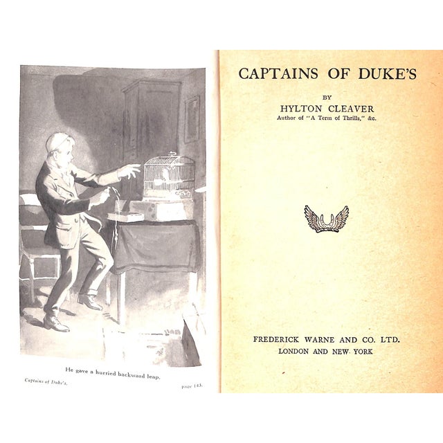 Traditional "Captains of Duke's" 1933 Cleaver, Hylton For Sale - Image 3 of 5