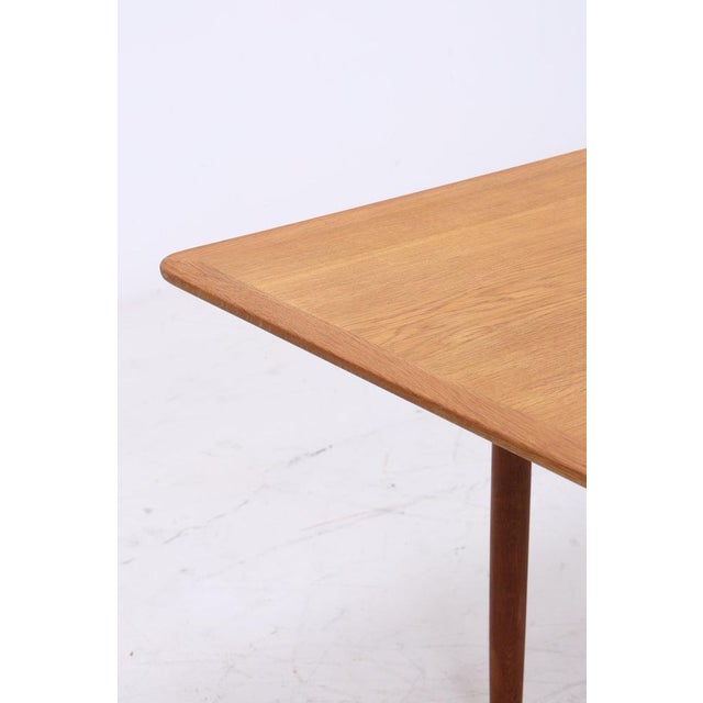 Vintage Danish Extendable Teak Dining Table from Hans J. Wegner For Sale - Image 12 of 16