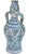 Moroccan Early 20th Century Handmade Turquoise-Patterned Andalusian Ceramic Art Vase For Sale - Image 3 of 9