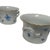 Pair of Large Herend Hungary Waldstein Blue #7239 Porcelain Cachepots 1948-1980s For Sale In Palm Springs - Image 6 of 6