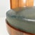 Brown Art Deco Italian Wooden and Green Faux Leather Chairs, 1930s, Set of 3 For Sale - Image 8 of 18