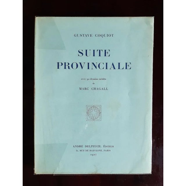 Modern Suite Provinciale, Illustrated by Marc Chagall, 1927 For Sale - Image 3 of 6
