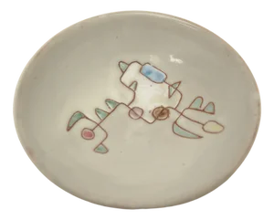 Enamelled Ceramic Bowl by Jean Rivier, Vallauris, 1950s