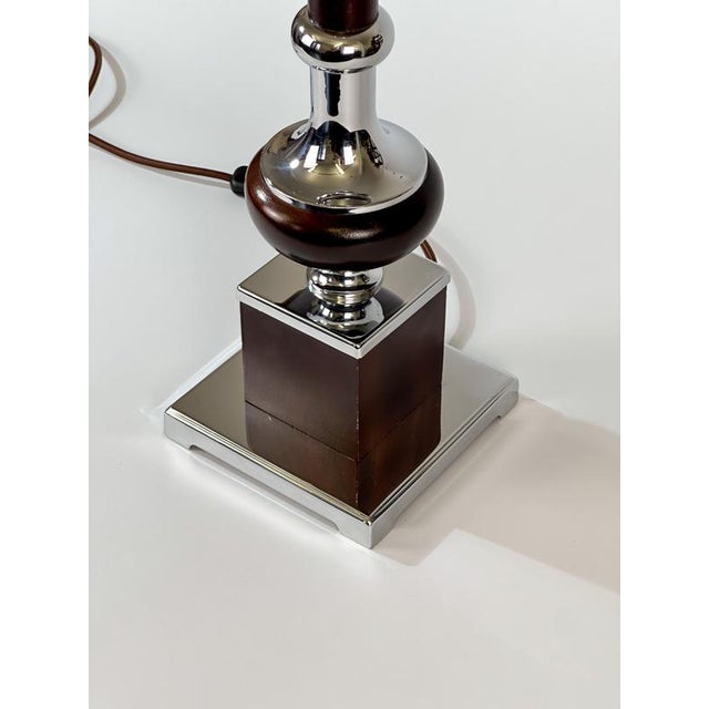 A mid-century modern table lamp by richard essig, crafted in germany during the 1970s. This rare design reflects the era’s...