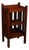 Stickley Brothers Antique Mission Oak Magazine Stand Bookcase For Sale