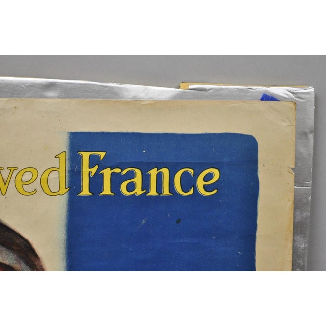 Original 1918 Wwi Poster 'Joan of Arc Saved France' by William Haskell Coffin For Sale - Image 9 of 14