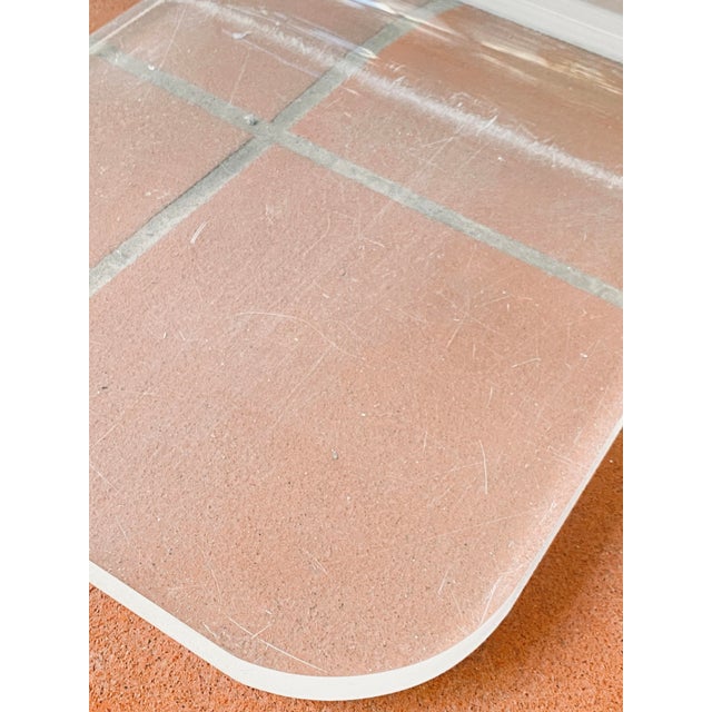 Acrylic Glass Zig Zag Chairs, Set of 2 For Sale - Image 16 of 18