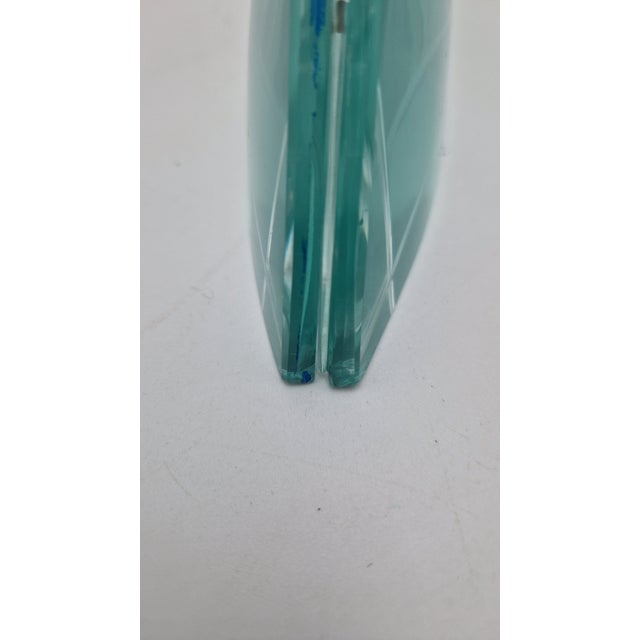 Vintage Photo Frame in Curved and Cut Glass from Fontana Arte, 1960s For Sale - Image 10 of 13