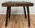 Late 19th Century Antique Primitive Wood Stool For Sale - Image 5 of 10