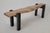 Live Edge Walnut and Oak Bench by Logniture For Sale - Image 11 of 17