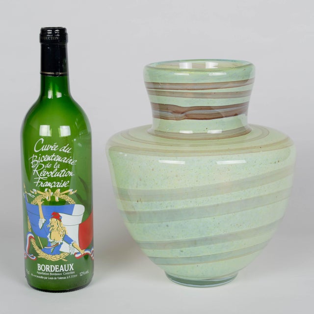 Mdina Art Glass Vase For Sale - Image 13 of 15