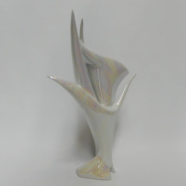 French Ceramic Vase from Verceram, 1950s For Sale - Image 4 of 18