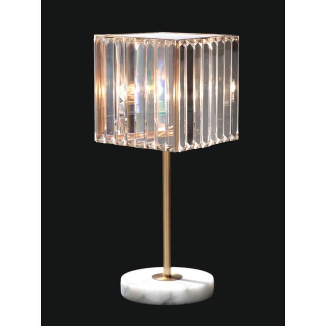 Not Yet Made - Made To Order Collection Orione 2.0 Table Lamp in Metal and Crystal by Jago For Sale - Image 5 of 8