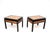 Mid-Century Modern Vintage Burr Elm Side Tables by Raymond Sobota, 1980, Set of 2 For Sale - Image 3 of 12