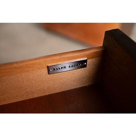 1990s 1990s Ralph Lauren Clivedon Bedside Chest For Sale - Image 5 of 11