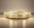 Vintage Textured Glass and Brass Flush Mount from Hillebrand Leuchten, Germany, 1970s For Sale - Image 13 of 18