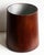 Vintage Mid Century Modern Jens Risom Walnut Wastebasket / Trash Bin For Sale In Providence - Image 6 of 11