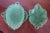 Green 19th Century English Green Glazed Porcelain Leaf Dishes - Set of 3 For Sale - Image 8 of 11